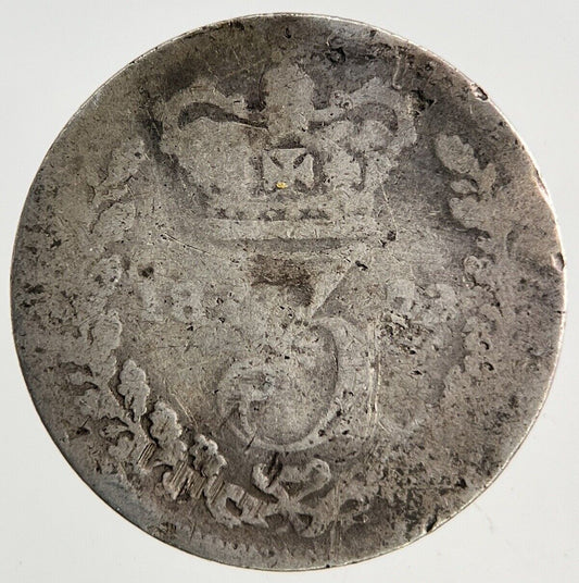 1873 Victoria Threepence Silver Coin | Collectable Grade