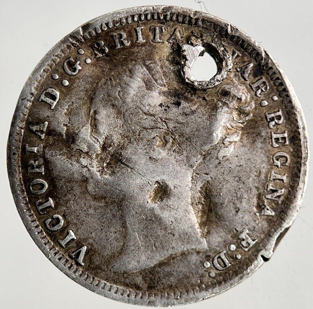 1873 Victoria Threepence Silver Coin | Collectable Grade