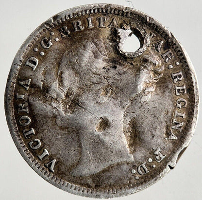 1873 Victoria Threepence Silver Coin | Collectable Grade