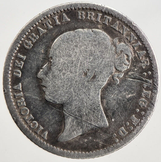 1873 Victoria Sixpence Silver Coin | Collectable Grade | a5527