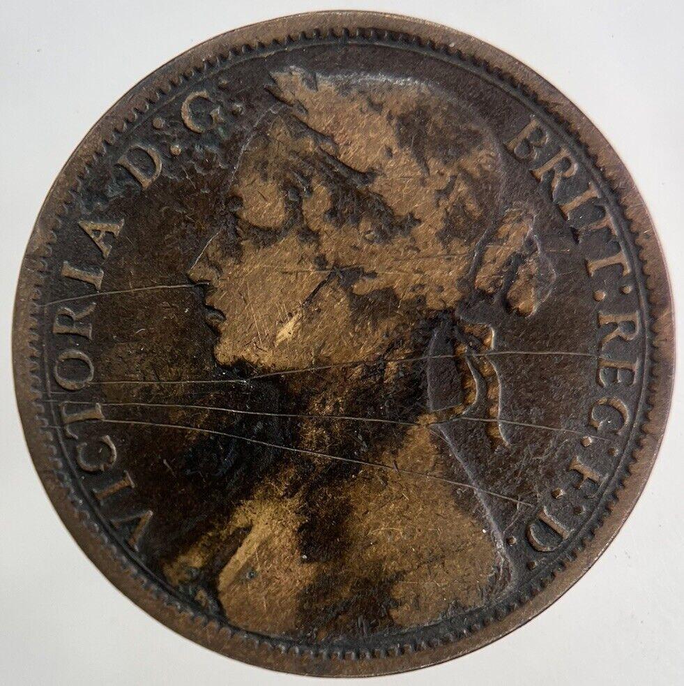 1874 Victoria One Penny Coin | Collectable Grade