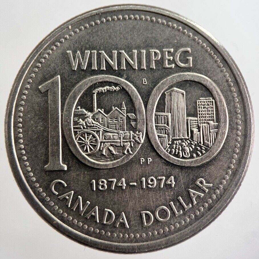 1874-1984 Canada Winnipeg Dollar Coin | Very High Grade | a8379