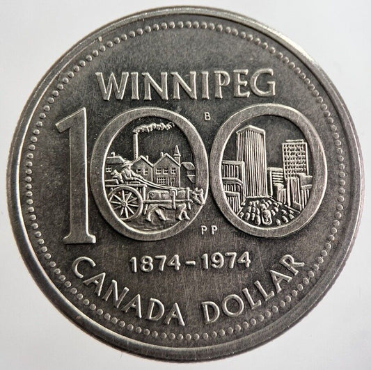 1874-1984 Canada Winnipeg Dollar Coin | Very High Grade | a8379