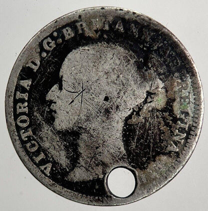 1874 Victoria Threepence Silver Coin | Collectable Grade | a6499