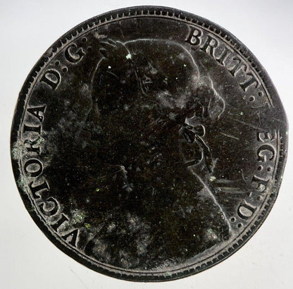 1874-H Victoria Half-Penny Coin | Collectable Grade