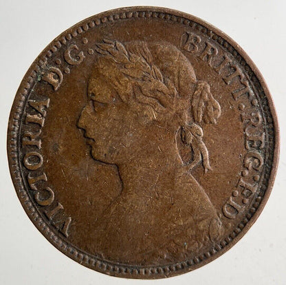 1874-H Victoria Farthing Coin | Collectable Grade
