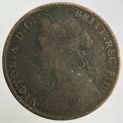 1874-H Victoria Half-Penny Coin | Collectable Grade