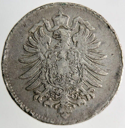 1875 Germany 1 Mark Silver Coin | Fine Collectable Grade
