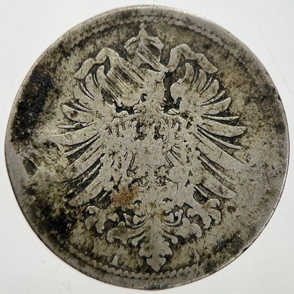 1875 Germany 10 Pfennig Coin | Fair Grade | a7297