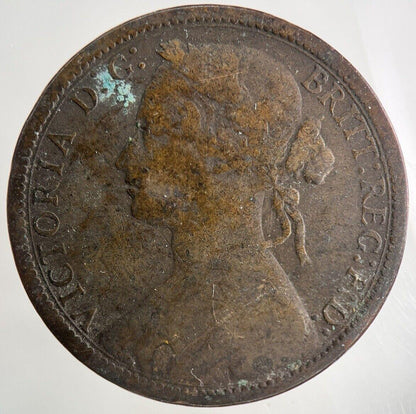 1874-H Victoria One Penny Coin | Collectable Grade