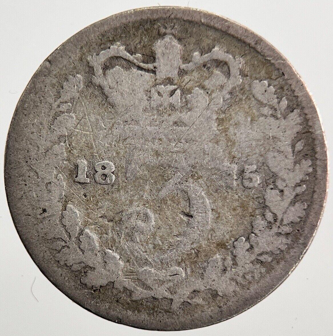 1875 Victoria Threepence Silver Coin | Fair Grade | a7229