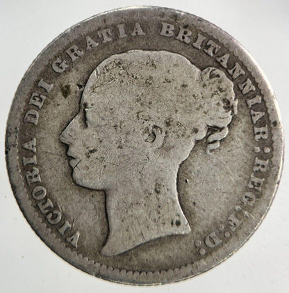 1875 Victoria Shilling Silver Coin | Collectable Grade