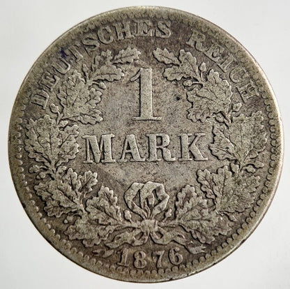 1876 Germany Silver 1 Mark Coin | Collectable Grade