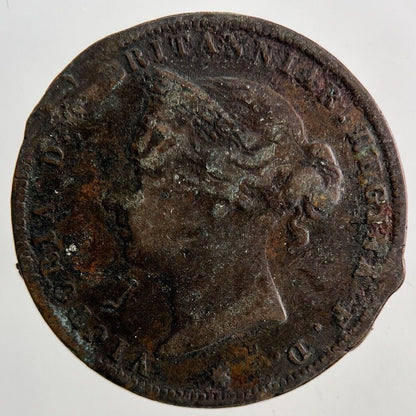 1877 Jersey One Twenty Fourth Of A Shilling 1/24th Coin | Collectable Grade