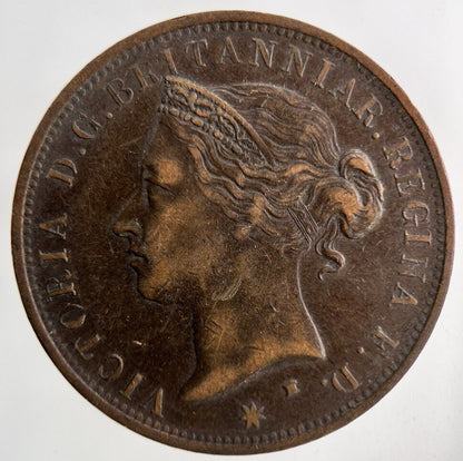 1877 Jersey One Twelfth Of A Shilling 1/12th Coin | Fine Collectable Grade