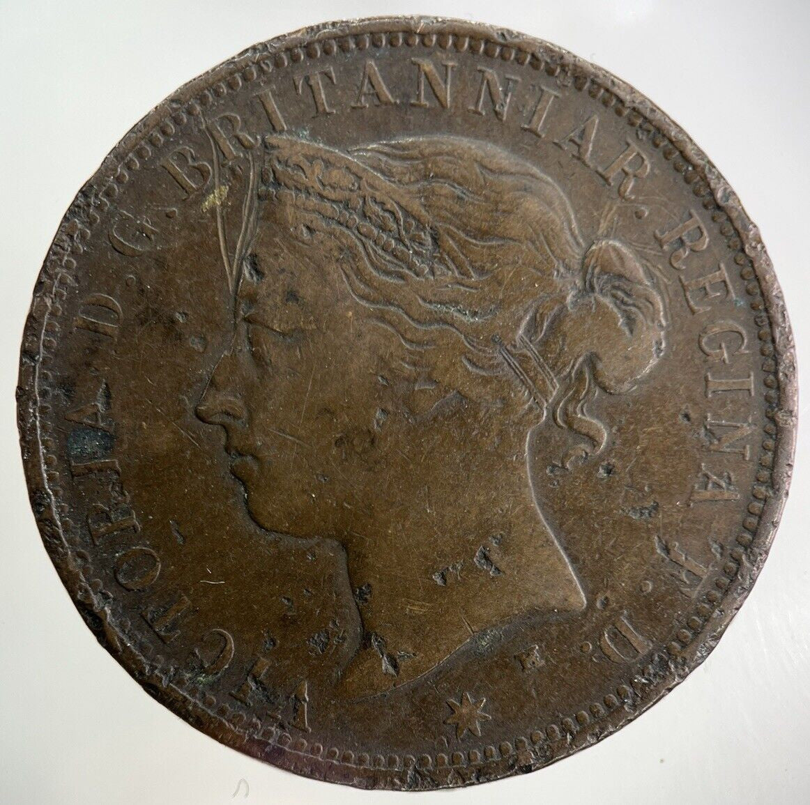 1877 Jersey 1/12th One Twelfth Shilling Coin | Collectable Grade