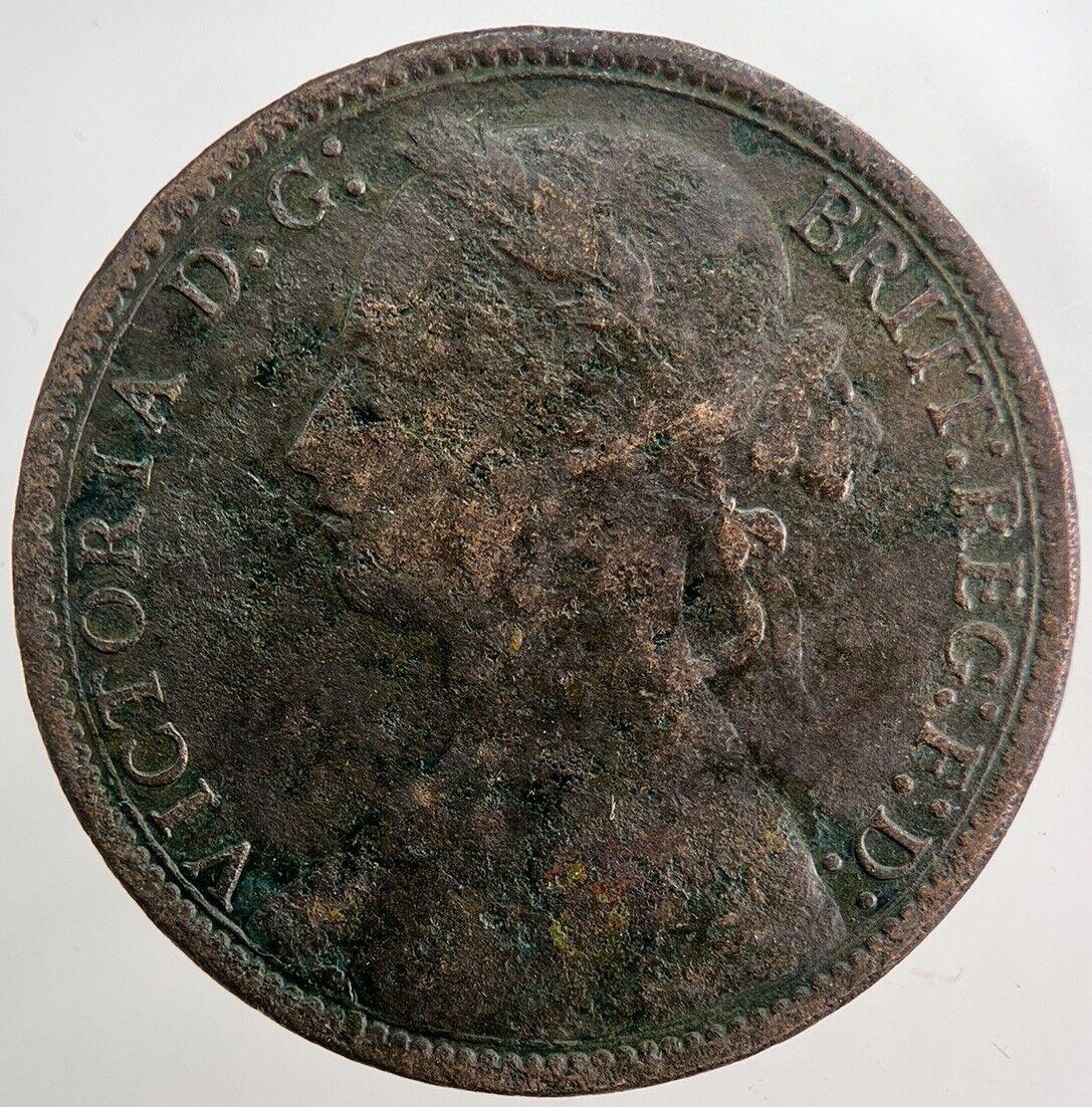 1877 Victoria Penny Coin | Collectable Grade | a5773