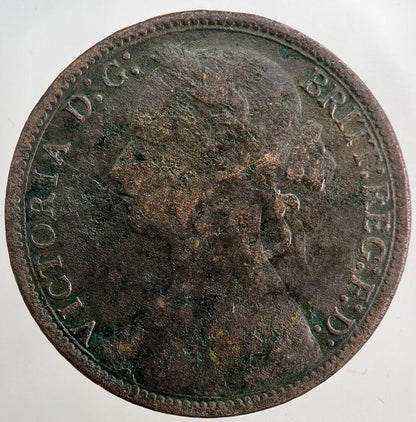 1877 Victoria Penny Coin | Collectable Grade | a5773