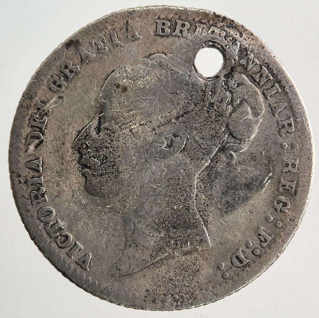 1877 Victoria Sixpence Silver Coin | Collectable Grade