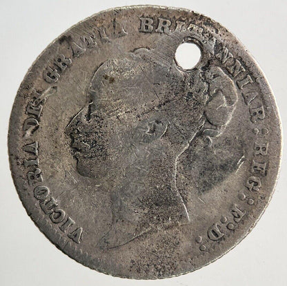 1877 Victoria Sixpence Silver Coin | Collectable Grade