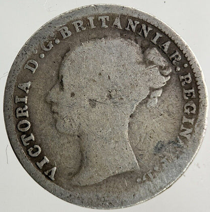 1877 Victoria Threepence Silver Coin | Collectable Grade