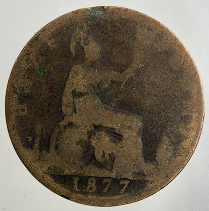 1877 Victoria Half-Penny Coin | Collectable Grade