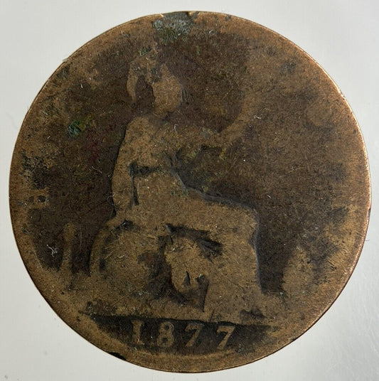 1877 Victoria Half-Penny Coin | Collectable Grade