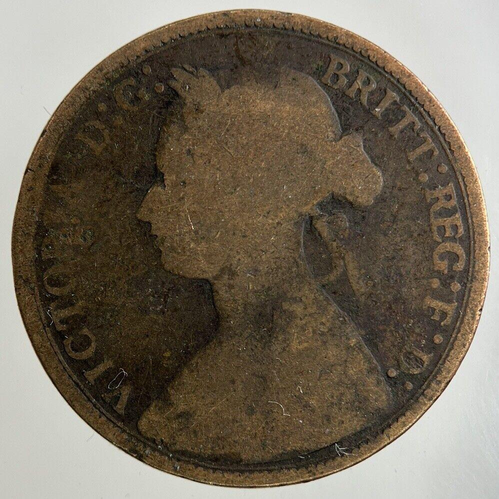 1877 Victoria Half-Penny Coin | Collectable Grade