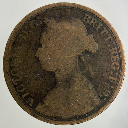 1877 Victoria Half-Penny Coin | Collectable Grade