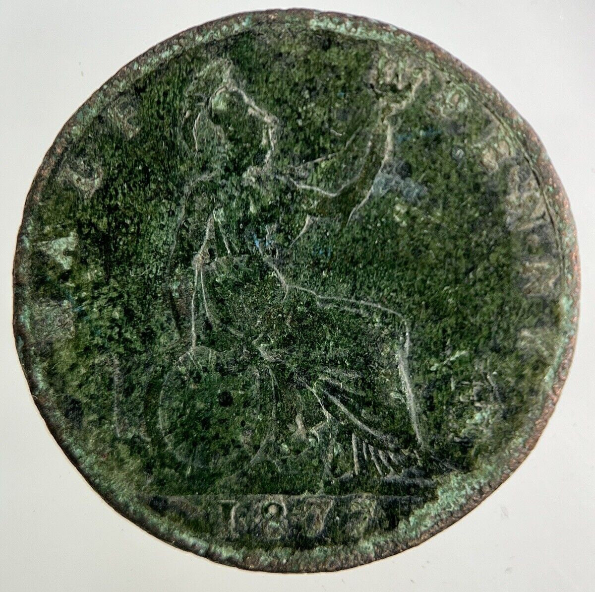 1877 Victoria Half-Penny Coin | Collectable Grade