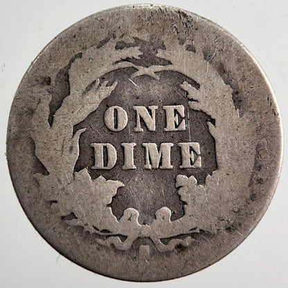 1877 US USA One Dime Silver Coin | Collectable Grade