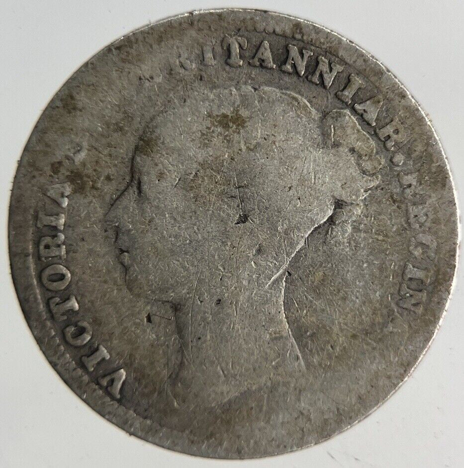 1878 Victoria Threepence Silver Coin | Collectable Grade