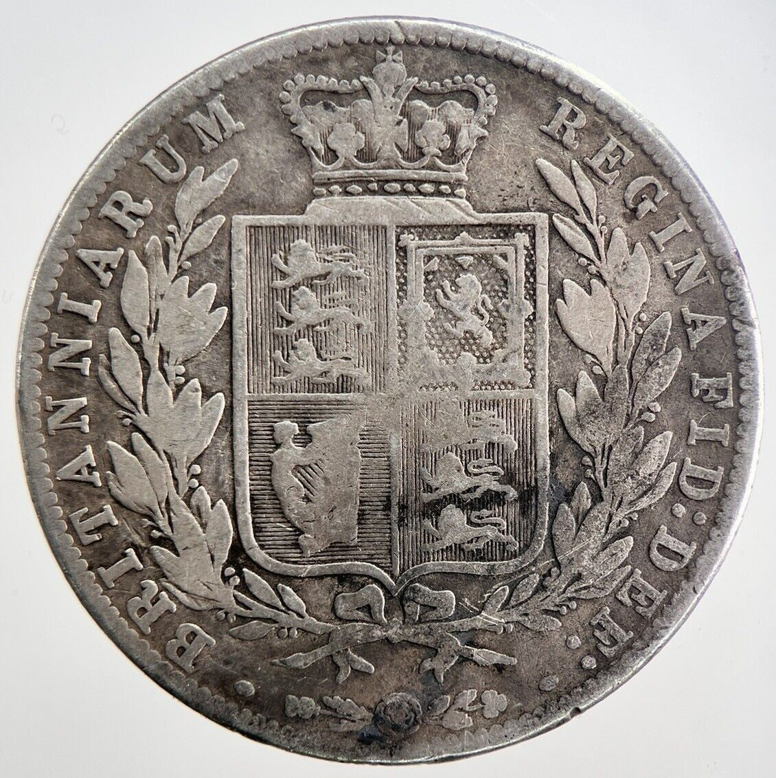 1878 Victoria Half-Crown Silver Coin | Collectable Grade | a6226