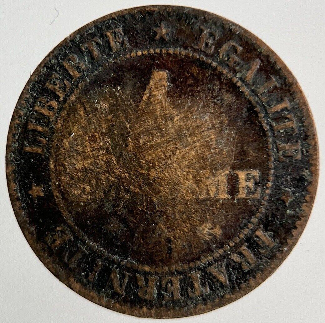 1879 France 1 Centime Coin | Collectable Grade