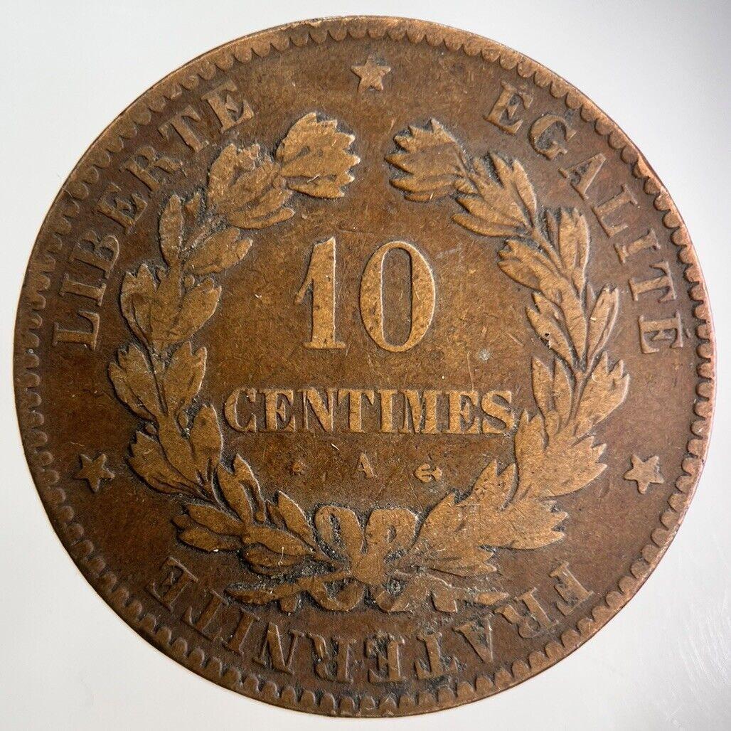 1879 France 10 Centimes Coin | Collectable Grade
