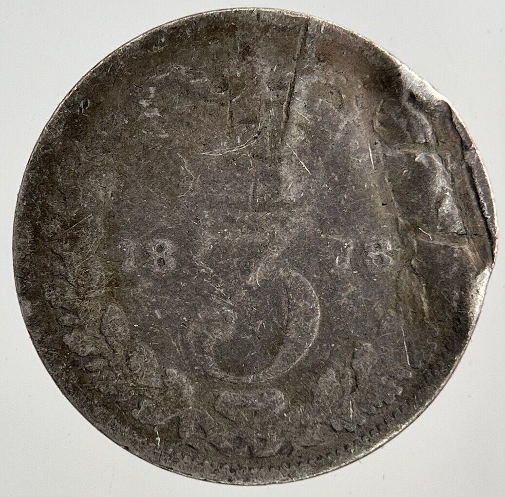 1878 Victoria Threepence Silver Coin | Collectable Grade