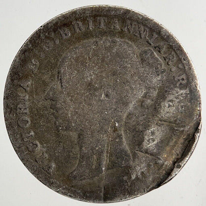 1878 Victoria Threepence Silver Coin | Collectable Grade