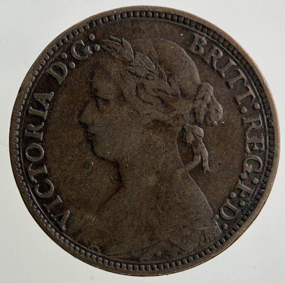 1878 Victoria Farthing Coin | Collectable Grade