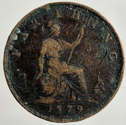 1879 Victoria Farthing Coin | Collectable Grade