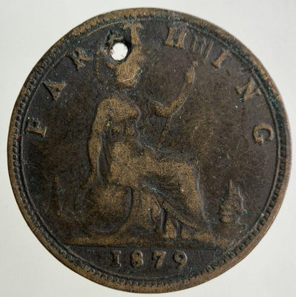 1879 Victoria Farthing Coin | Collectable Grade