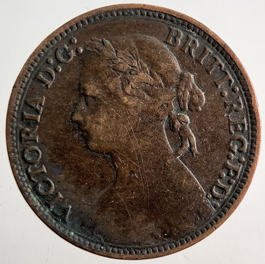 1879 Victoria Farthing Coin | Collectable Grade