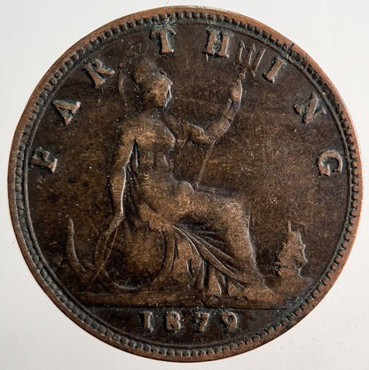 1879 Victoria Farthing Coin | Collectable Grade