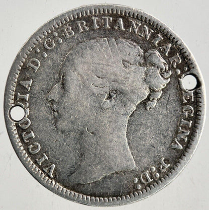 1878 Victoria Threepence Silver Coin | Collectable Grade
