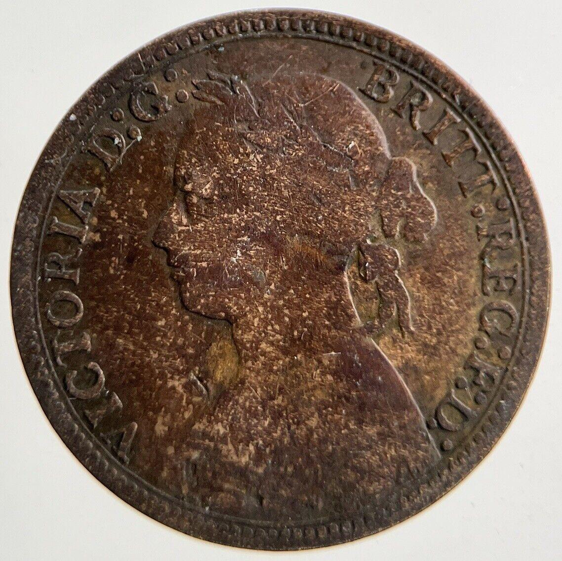 1878 Victoria Farthing Coin | Collectable Grade