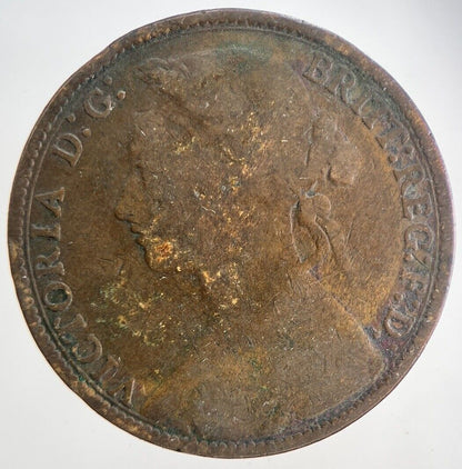 1879 Victoria One Penny Coin | Collectable Grade | a9079