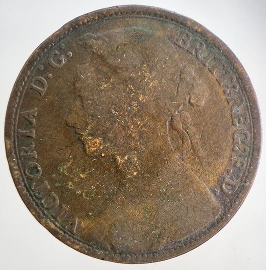 1879 Victoria One Penny Coin | Collectable Grade | a9079