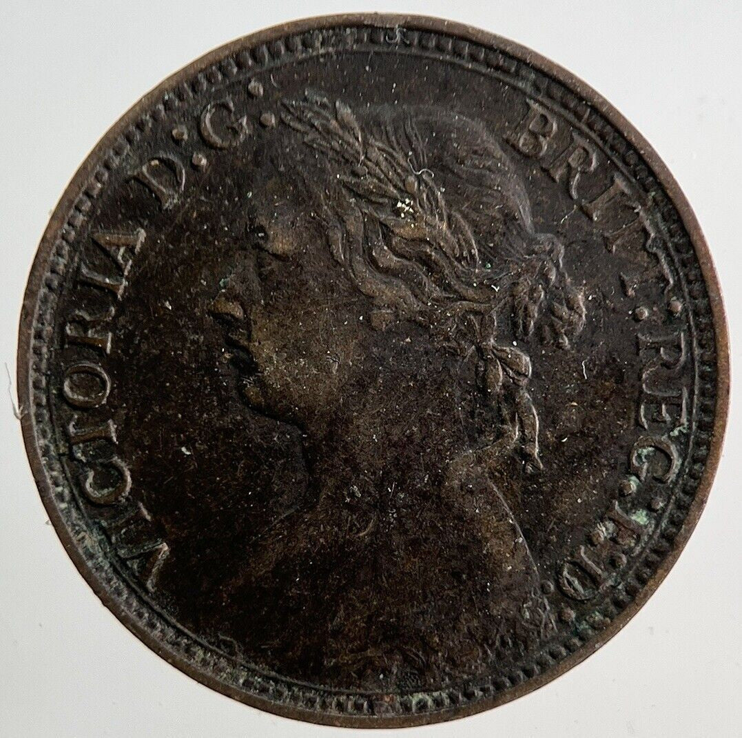 1879 Victoria Farthing Coin | Very High Grade