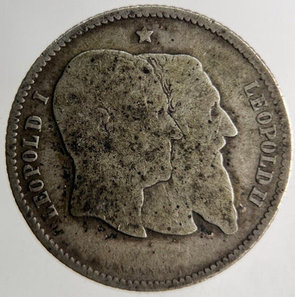 1880 Belgium 1 Franc Silver Coin | Collectable Grade