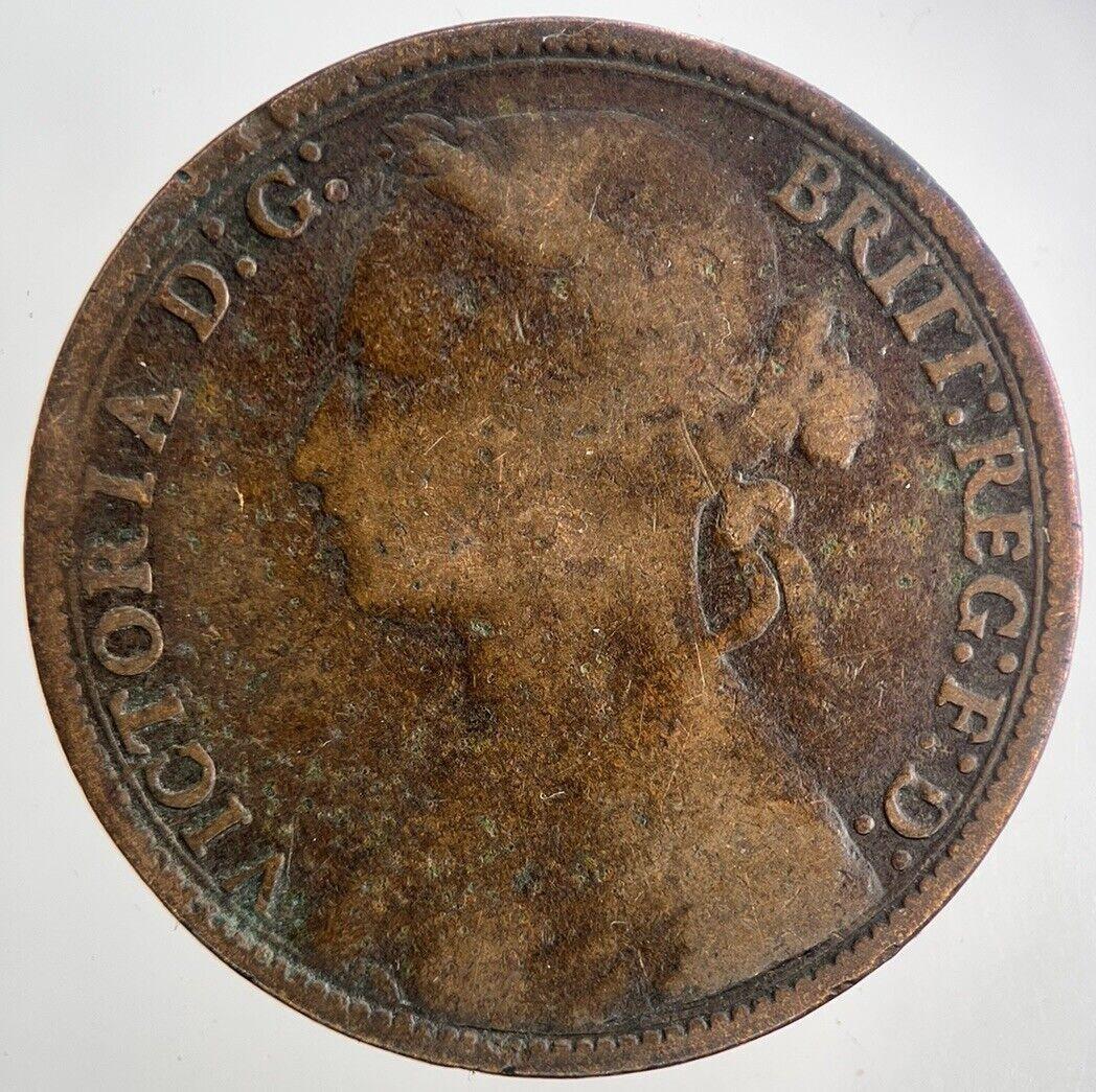 1879 Victoria One Penny Coin | Collectable Grade | a7422