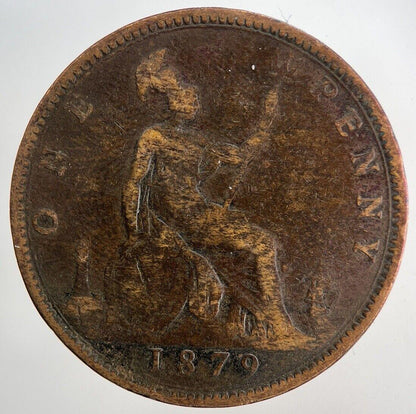 1879 Victoria One Penny Coin | Collectable Grade